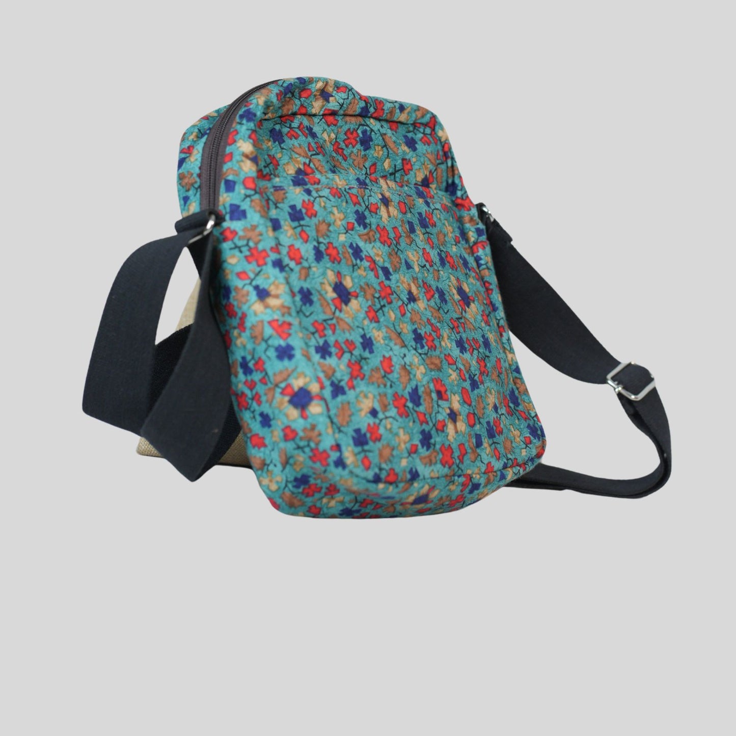 PRINTED COTTON SLINBAG - UNISEX