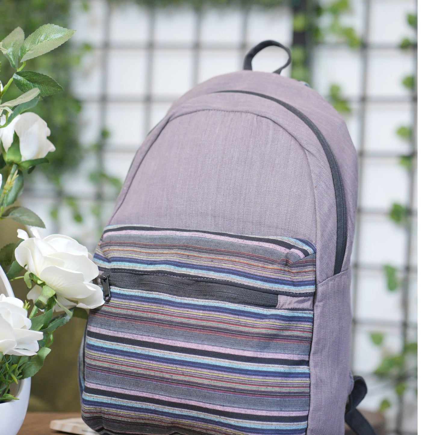 HANDLOOM COTTON SCHOOL BAG