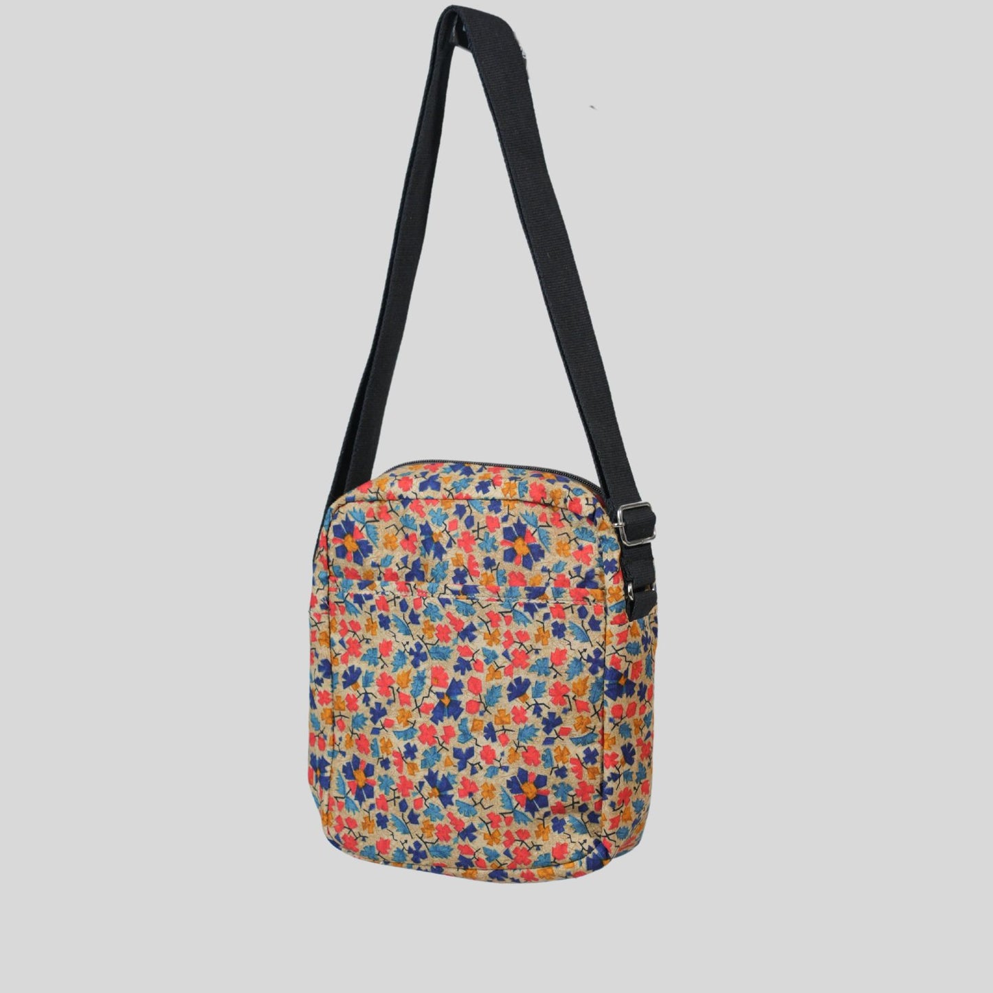 PRINTED COTTON SLINGBAG -UNISEX