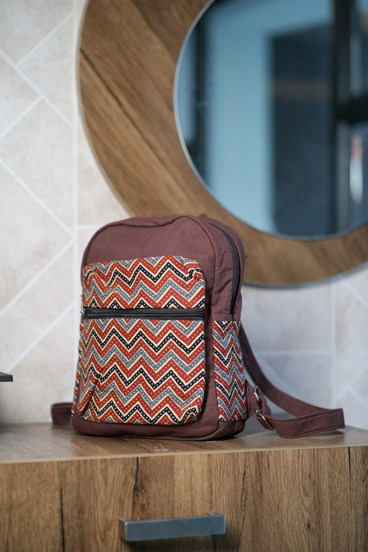 COTTON BACKPACK BAG